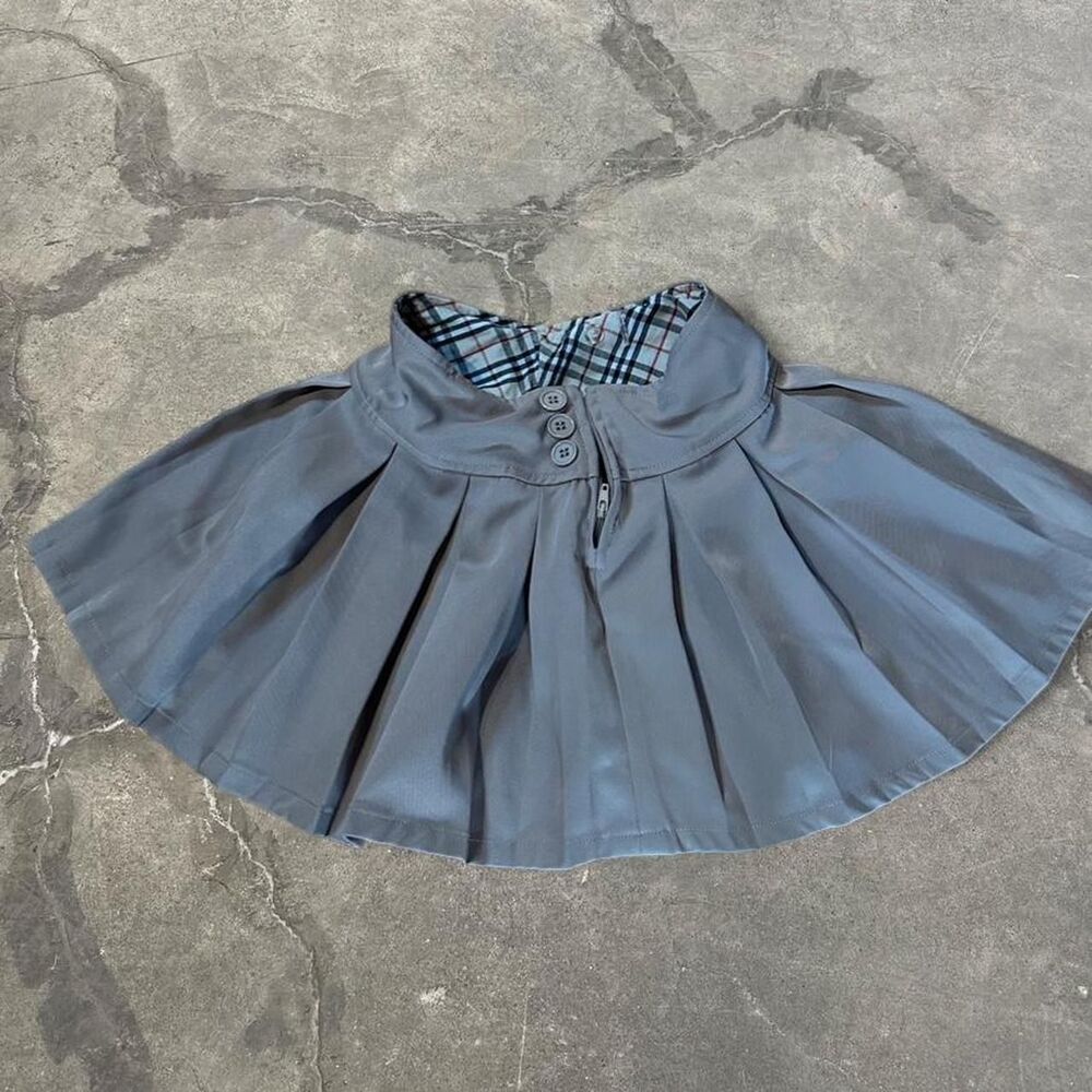 American-vintage Women's Grey and Black Skirt